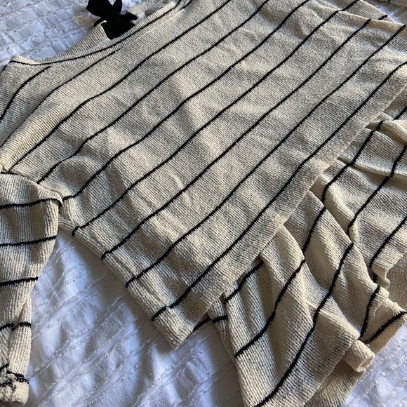 Anthropologie 3/4 Sleeve Layered Sweater - Picture 4 of 6